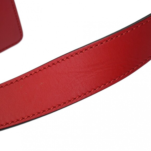 Gucci Sylvie Red Shoulder Bag Calfskin Leather - Picture 4 of 9